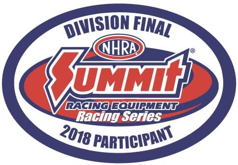 Racing Equipment Series Division Summit Final Participant Drag Decal Bumper Sticker 2018 -ONE Pair -Hot Rod Full Color Vinyl Toolbox Collectible Vintage Reproduction