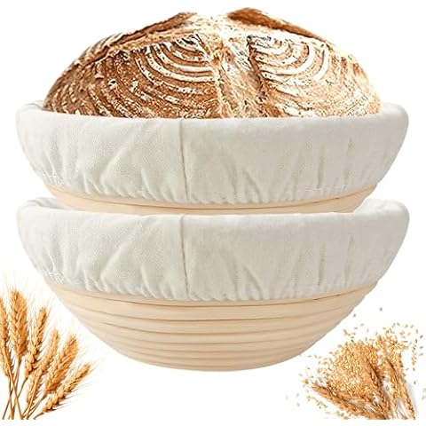 SnailDigit 9inch Round Banneton Proofing Basket Cover