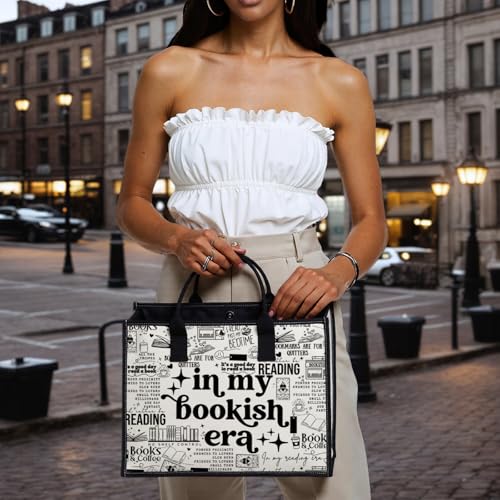 Bolsa Tote de Lona In My Bookish Era miniatura 3
