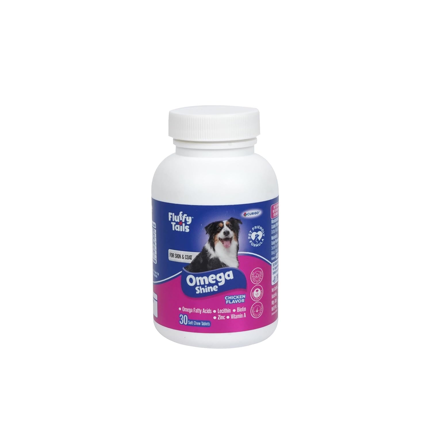 Origo Fluffy Tails Omega Shine For Dogs(30 Chews Tablets)/For Healthy Skin&Shiny Coat/Improving Joint Health/Reducing Allergies&Itching/Omega Fatty Acids,Lecithin,Vitamin A,Biotin&Zinc (B0D5QRWVZ1) Amazon Price History, Amazon Price Tracker