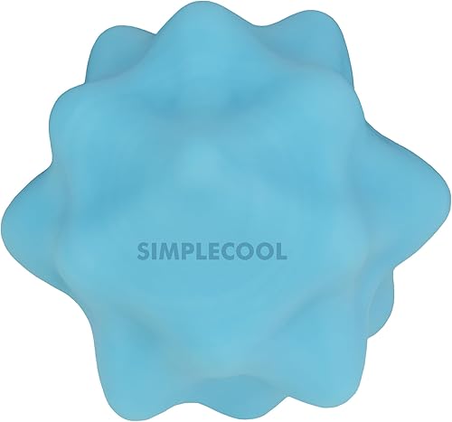 Pequeña bola de masaje. Pelotas de masaje sólidas con baches para tejido profundo, punto de activación de tejido profundo, liberación miofascial.