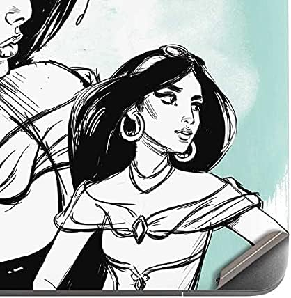 Skinit Decal Laptop Skin Compatible with MacBook Pro 13in (2020) - Officially Licensed Disney Princess Jasmine Sketch Design
