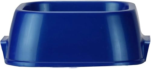 Miniatura 5 de Van Ness Tazón de comida y agua para mascotas, plato de plástico de capacidad de 16 onzas para perros y gatos, base ancha sin puntas que evita