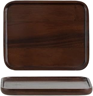 Solid Wood Spliced Dining Tray (Japanese-Style Dry Tea, Dessert Cake, 20×16.2cm/30.2×16.2cm, Multi-Use for Tea/Cup/Snack)(20cm type1)