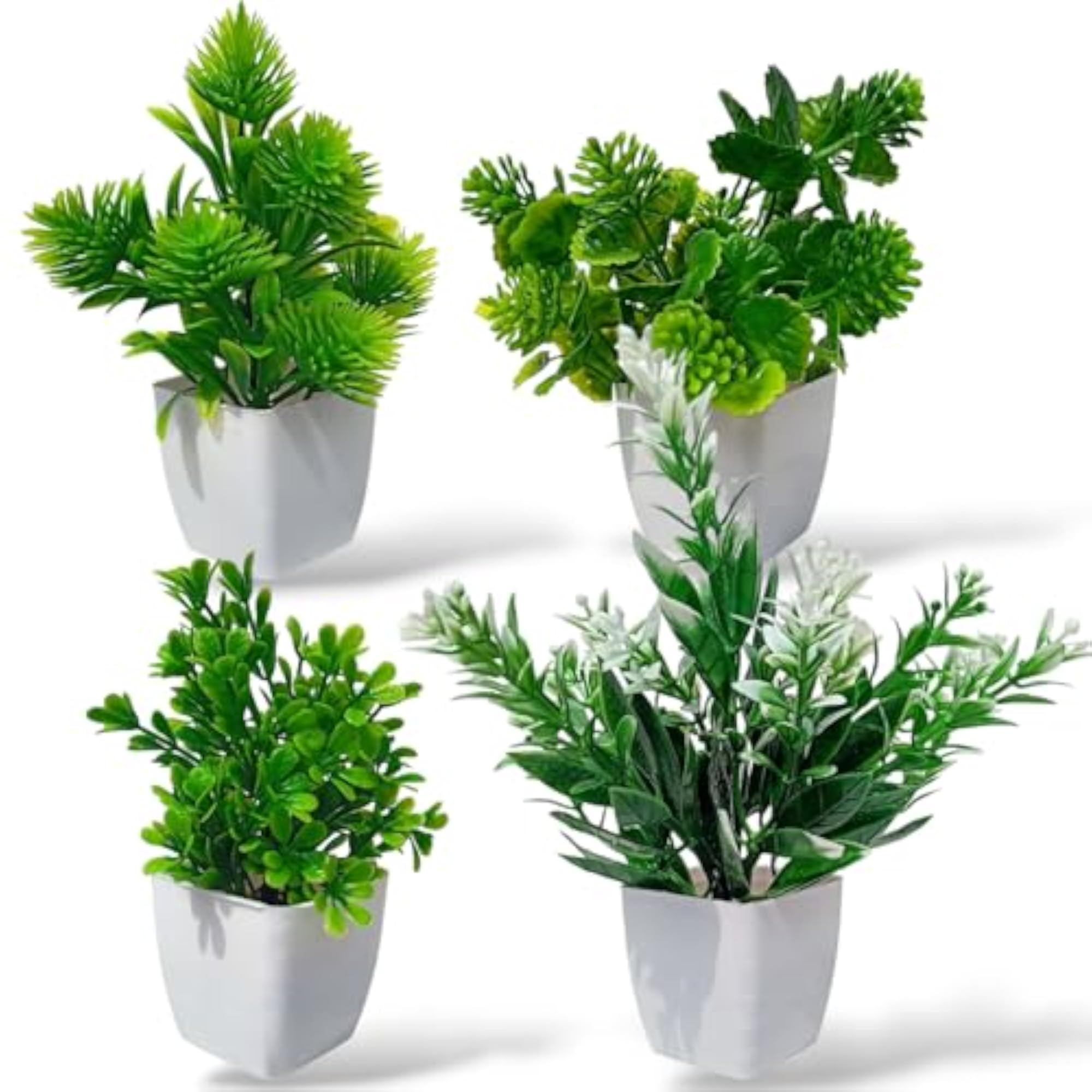 Artificial Plant with Pot for Home Decor