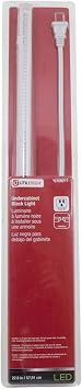 Utilitech LED 22.8-Inch ، 9 Watt ، Plug-in Black Light ، مع مقاطع التثبيت