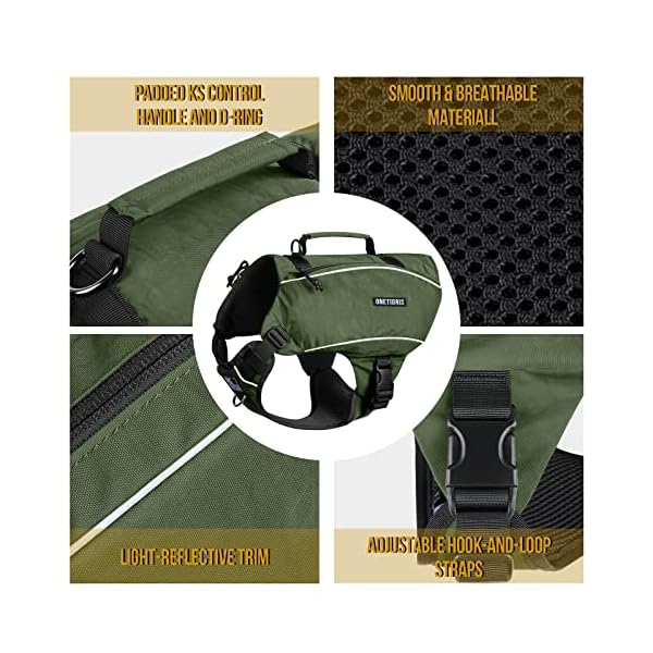 Lightweight Dog Saddle Bag with Pockets
