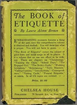 Hardcover The Book of Etiquette Book
