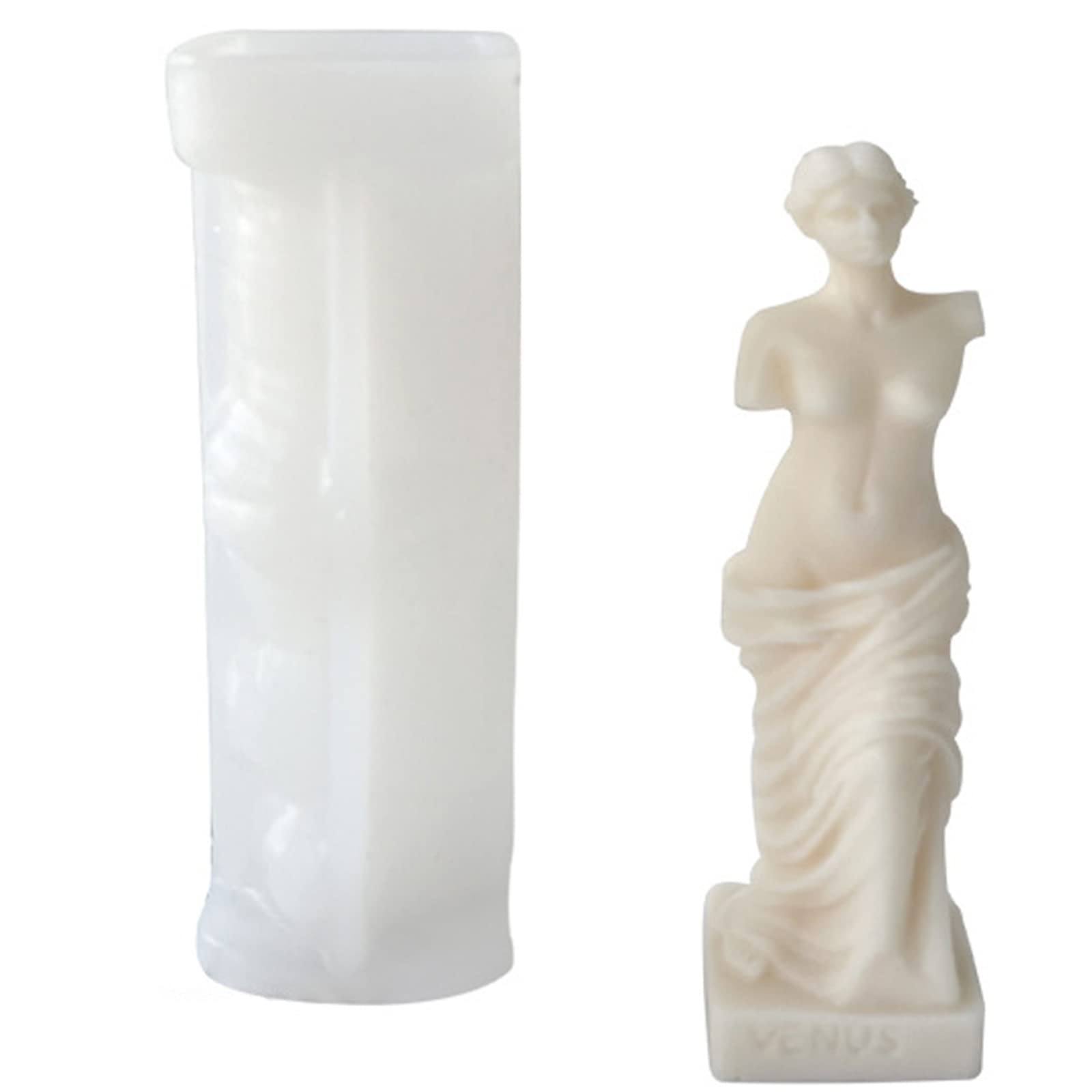 3D Moule À Bougie Resine Epoxy Moulage Silicone Moulle Fille De Conque