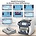 MUNBYN Android 13 Barcode Scanner with Pistol Grip and IMC41 Money Counter Machine Mixed Denomination 2024 New
