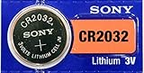 Anzahl: 2 Stück. 2PC Sony CR2032 2032 Lithium 3 V Armbanduhr Electronics Batterien