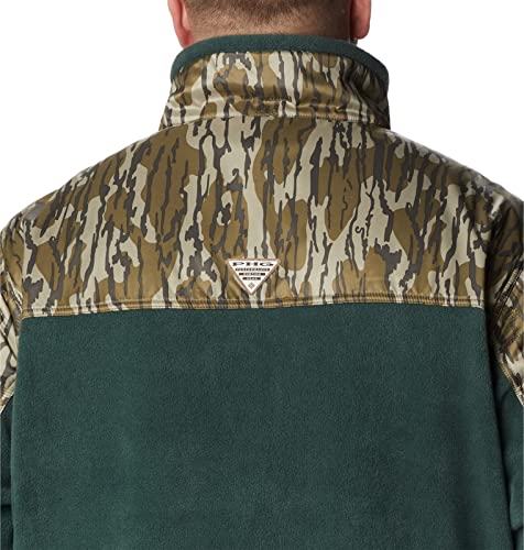 Image of Columbia mens Phg Fleece Overlay 1 /4 Zip