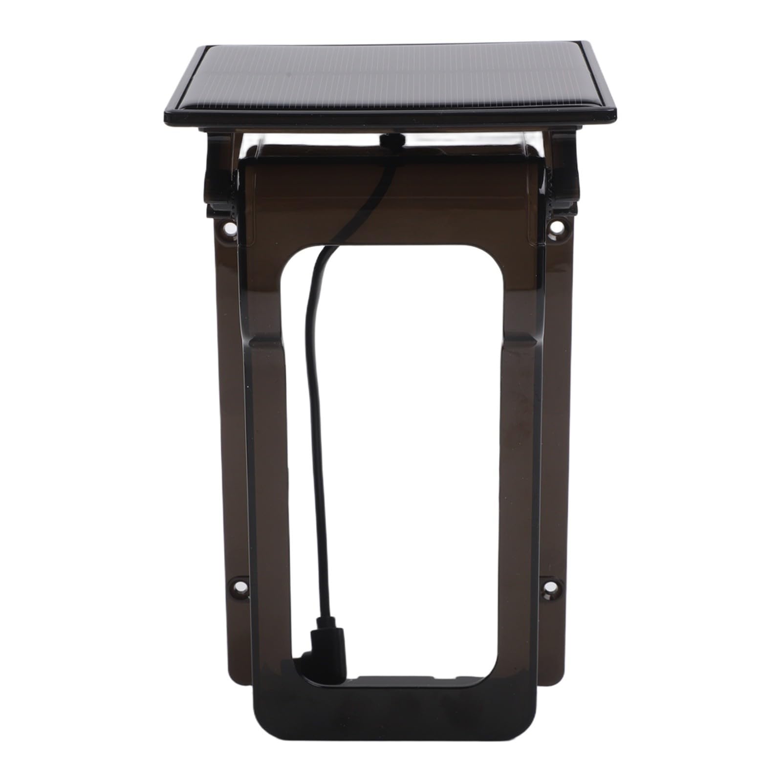 Copertura solare nera trasparente per videocamera campanello wireless Tuya 1080P HD Video visione notturna IP65 impermeabile rilevamento del movimento nero