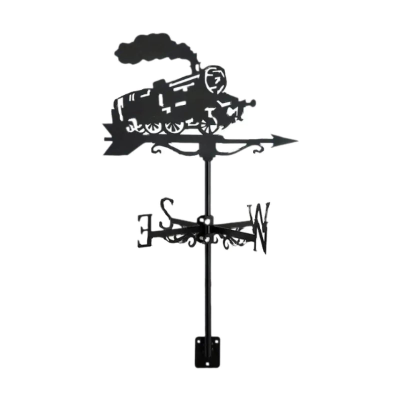 Locomotive Metal Weathervane Wind Direction Indicator for Lawn Porch Cottage | Home & Garden | Yard, Garden & Outdoor Living | Garden D?©Cor | Weathervanes-image-38