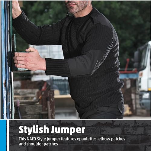 Castle Clothing Crew Neck Combat Jumper4