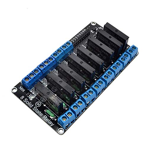 xcluma 8 Channel 5V DC SSR Solid State Relay Module Low level trigger 250V 2A (B08RRSPWF2) Amazon Price History, Amazon Price Tracker