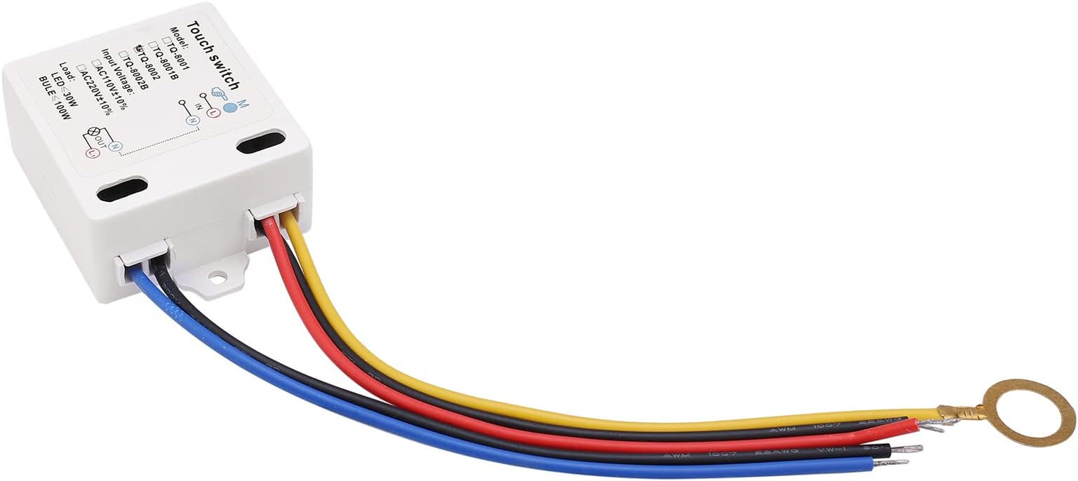 XD-609 4 Mode On/Off Touch Switch Sensor for 220V Incandescent Lamp