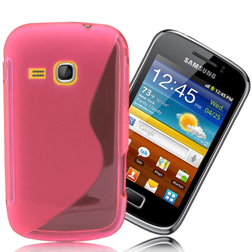 Gadget Giant Samsung Galaxy Mini 2 S6500   S silicona Funda y Protector de pantalla