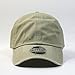 Vintage Washed Cotton Adjustable Baseball Cap (Khaki)