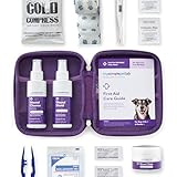MySimplePetLab Dog First Aid Kit | First Aid Dog Travel Accessories | Dog Medical Kit | Dog Essentials Mini First Aid for Wounds, Cuts, or Minor Injuries