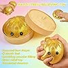 Dumpling Squishies Mystery Box, 10 Colors Random Mystery Glitter Dumpling Squishies Toy Gift Box, Colorful Stress Balls Fidget Sensory Toy Desk Toys for Kids Adults (1pcs, One Size) #2