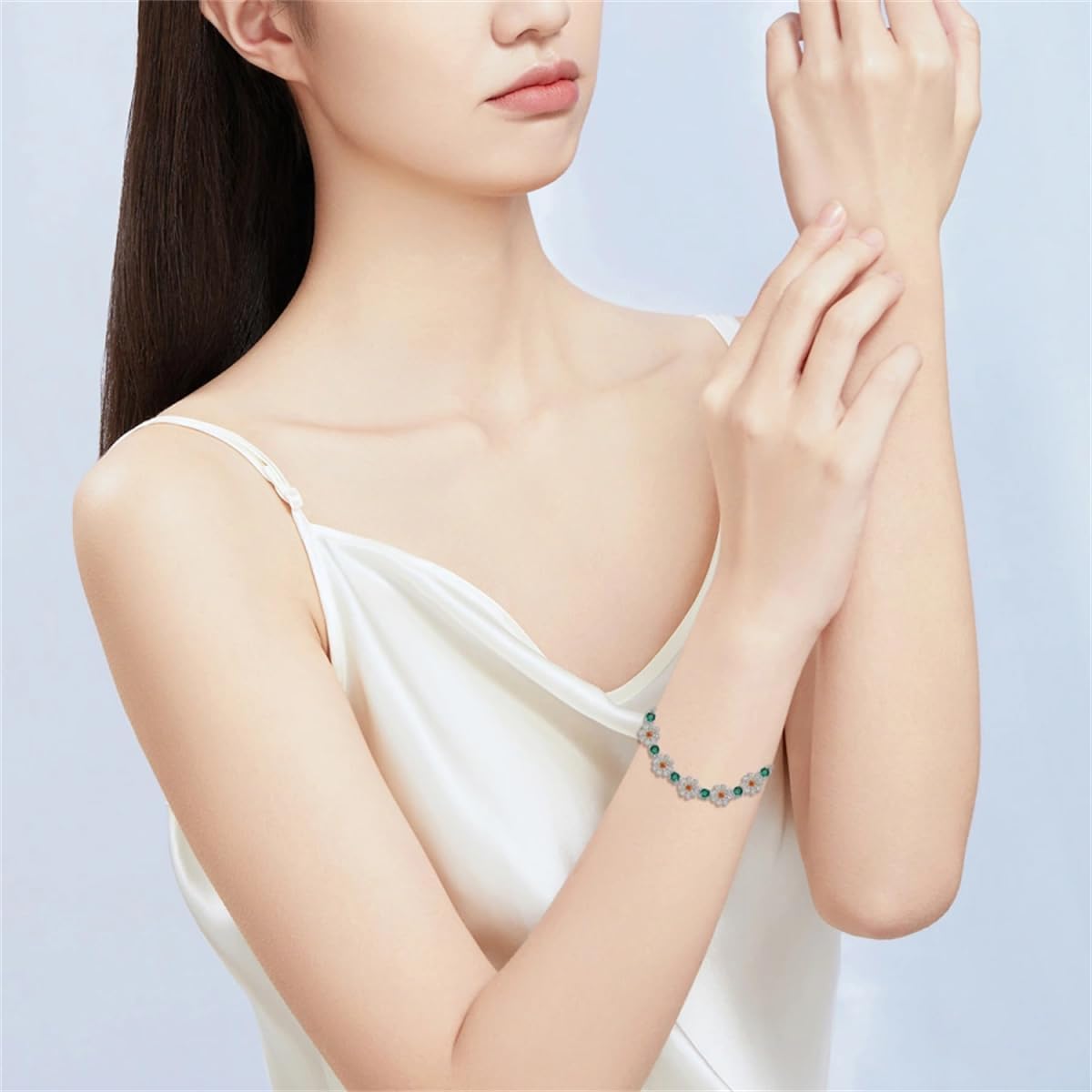 Bracelets for Women 925 Sterling Silver Colored Gems Birthday Anniversary Jewelry Gifts for Wife Girlfriend Mom Her - Image 4