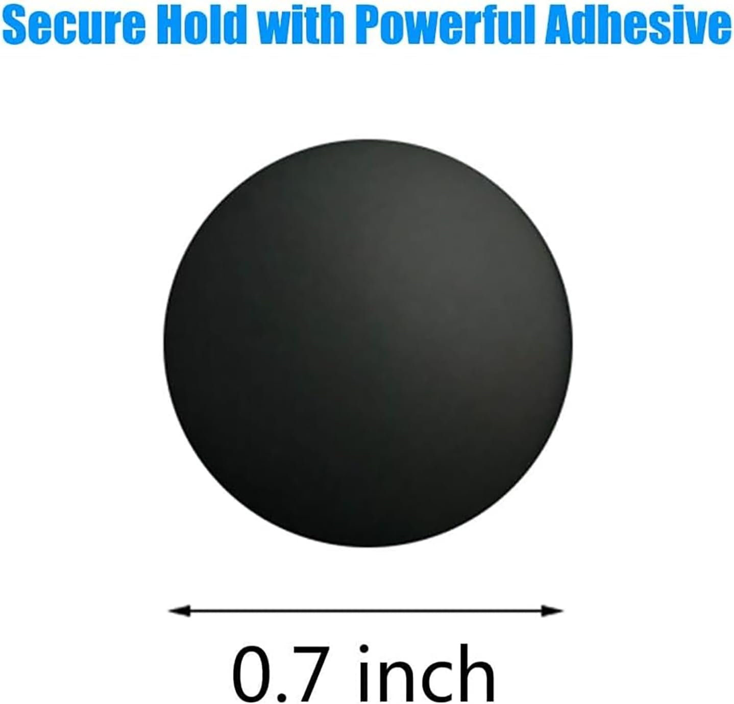 6 PCS Anti Slip Self Adhesive Rubber Feet Pad, Replacement Bottom Feet for MacBook, MacBook Air, MacBook Pro, Laptop, Keyboard, Coffee Maker, Speaker, Appliance Feet,Multiple Purpose(Black)