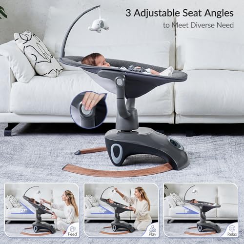 Image of VaVaSoo Electric Baby Swing for Infants