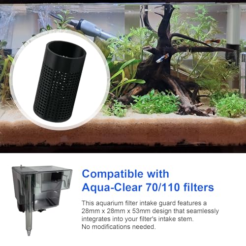 Image of Aquarium Filter Intake Guard Replacement for Aqua-Clear 70 /110, Fish Tank Canister Filters Cover Protect Aquatic Life, Aquarium Intake Filter - 1 Pack