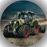 traktor tv youtube  Fondant Tortenaufleger Tortenbild Geburtstag Trecker-Traktor AMA 1