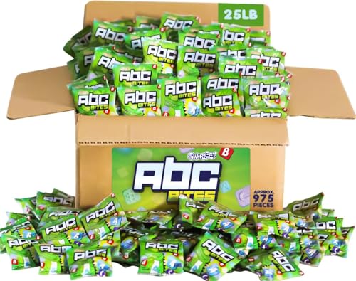 Dulces Swirleey ABC Bites en caja de 25 libras miniatura 1