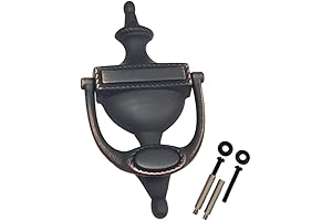 QCAA Victorian Rope Bronze Door Knocker