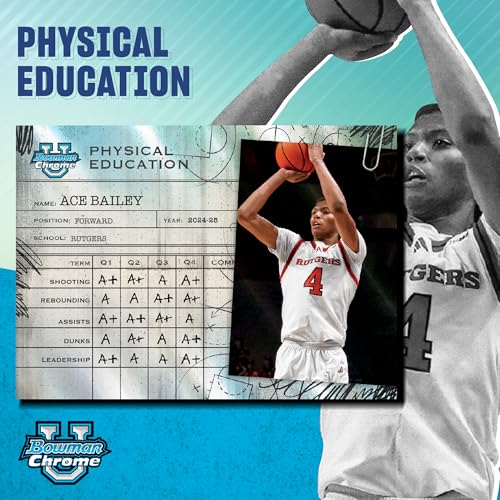 Topps 2024-25 Bowman University Chrome Basketball - Factory Sealed - Value Box - Image 6