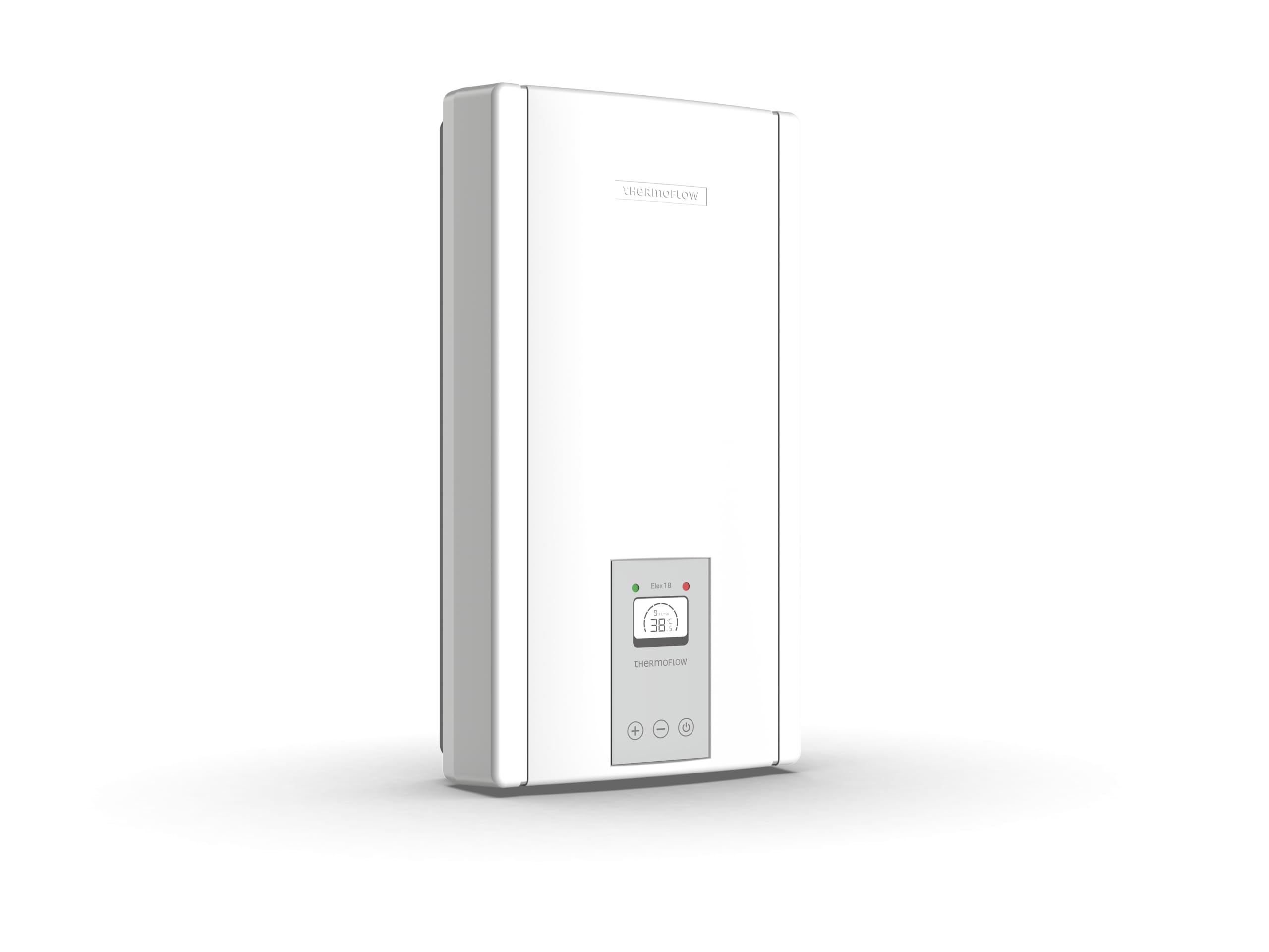 Thermoflow ELEX18 - Scaldabagno elettrico, 400 V, colore: Bianco