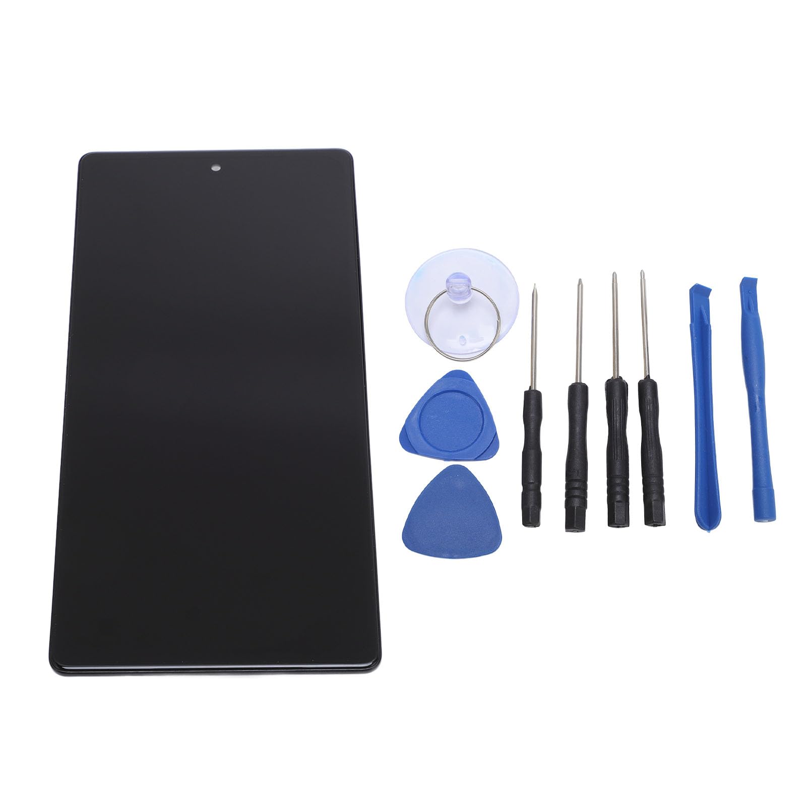PUSOKEI Gruppo Touch Screen Professionale per Telefono |Digitalizzatore Display TFT con Strumenti di Riparazione per Smartphone