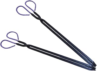 BESPORTBLE 2 Pçs Pinças De Fogo Ferramentas Domésticas Ferramenta De Limpeza Grelha Ao Ar Livre Pinça De Churrasco Tesoura Pinça De Cozinha Pinça De Chef Pinça De Churrasco Braçadeira De