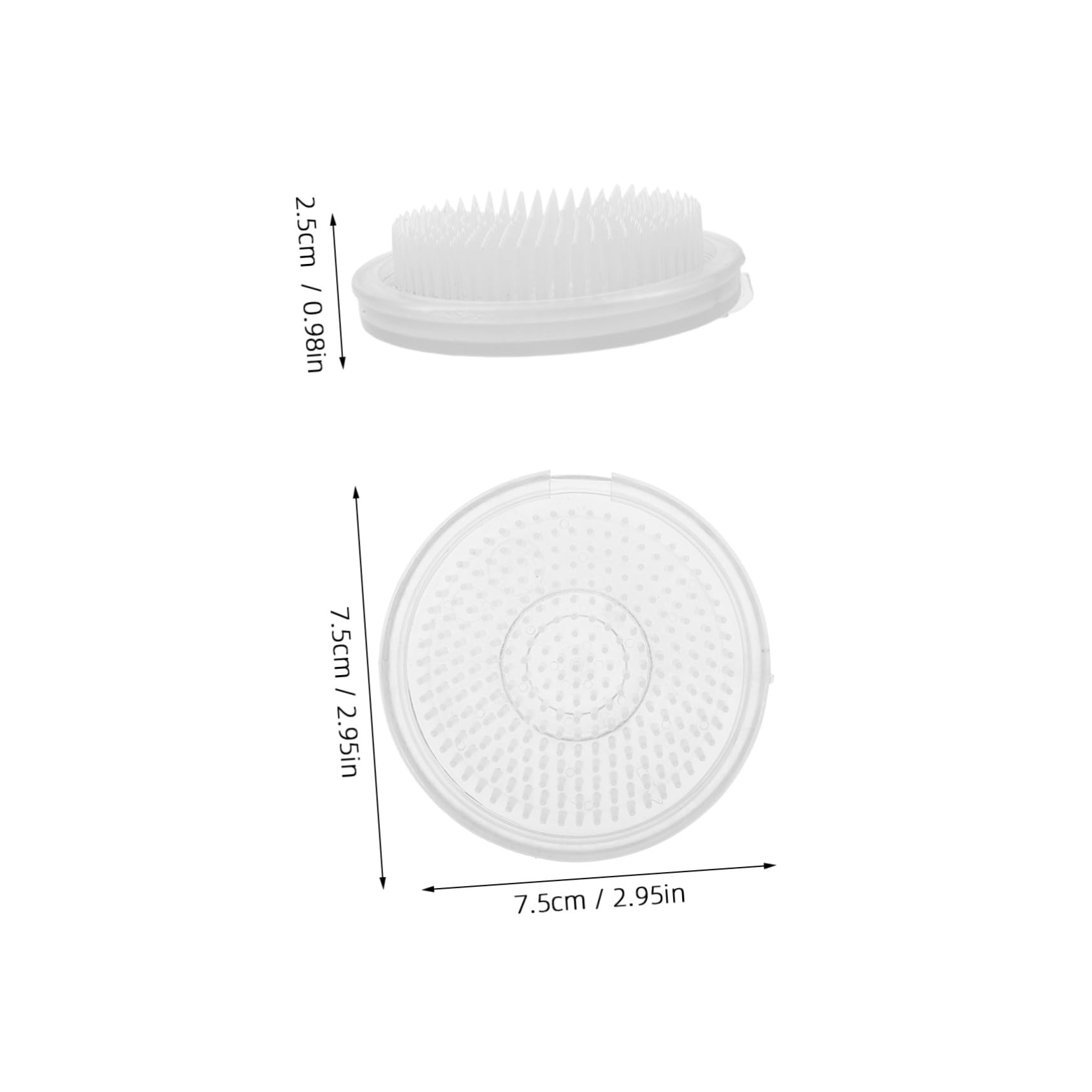 KONTONTY Suction Cup Flower Arranging Device Flower Grid Frog Holder for Arrangement Vase