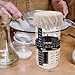 HOLIDYOYO Sourdough Starter Jar Kit Accessories Cloth Cover Thermometer Sticker Date Marking Band for Baking Supplies and Fermentation Jar Control