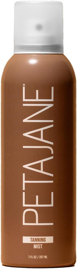 Peta Jane Sunless Tanning Mist 7oz - Made in the USA - Lightweight, Non-Sticky, Streak-Free, Vegan, Natural-Looking Glow