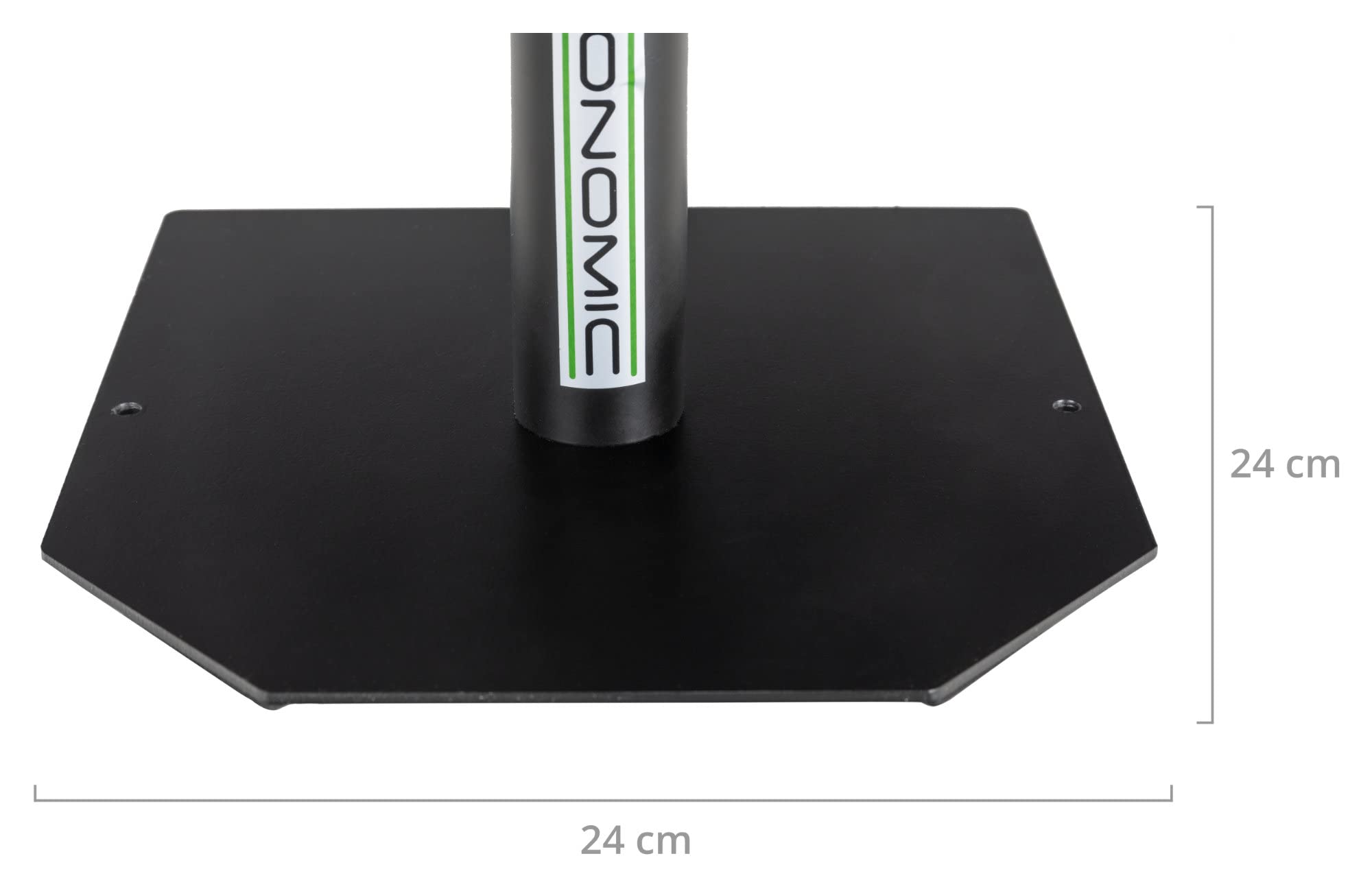 Pronomic SLS-36P BK Tischstative Paar für Studio Monitore - Stabiles Boxenstativ - Verstellbar 25,5-41 cm - Schwarz