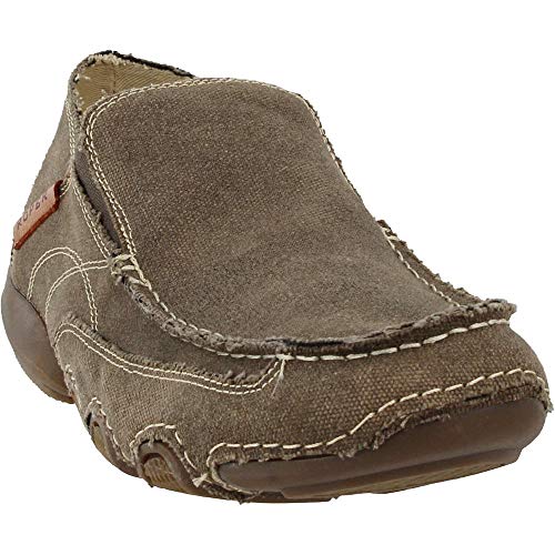 ROPER Mens Dougie Slip On Casual Shoes - Brown3