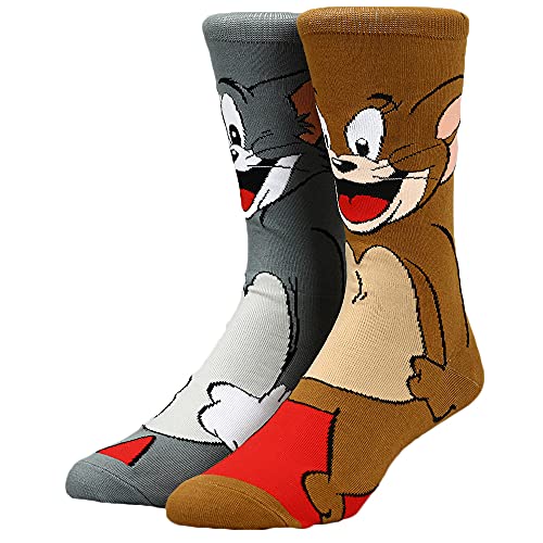 Chaussettes Tom and Jerry cool pour un style streetwear coloré