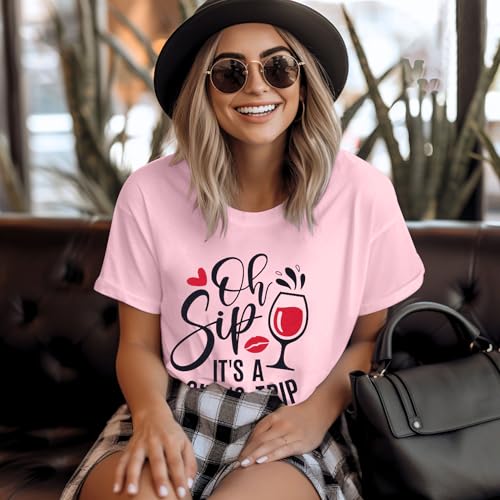 Image of Girls Trip Shirts for Women 2026 Girl Vacation Weekend Matching Tshirts Summer Vacay Mode Graphic Tees