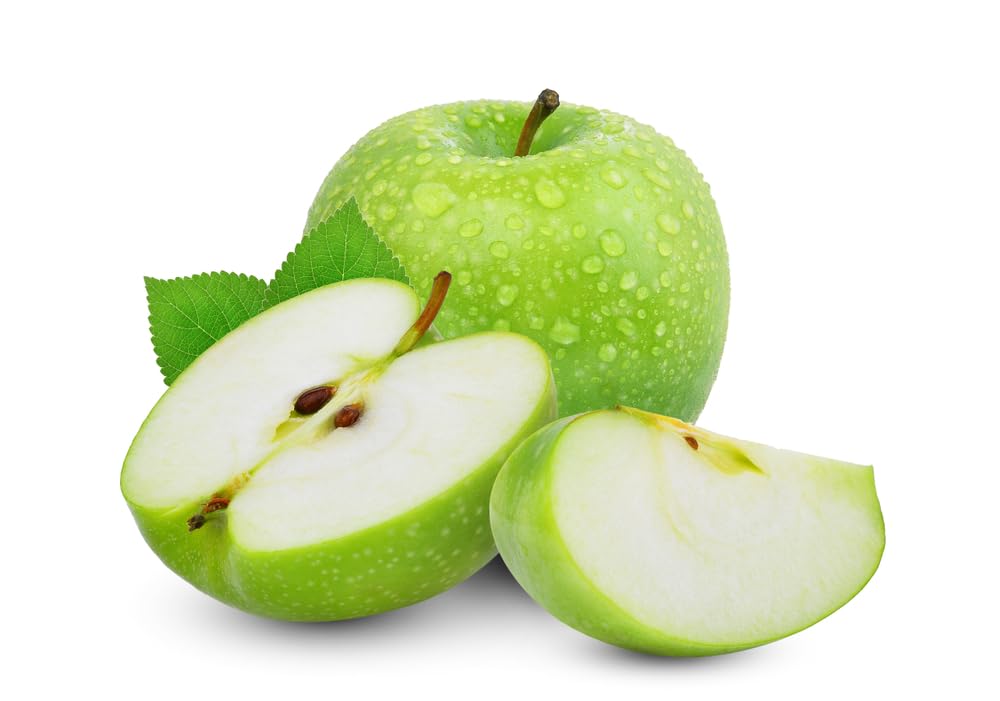 Apple Tree, 'Granny Smith', Tall Potted Plants in 10 Litre Nursery Pots, 1.4m to 1.6m Height, Garden Ready and Ready to Plant, Premium Quality Fruit Trees (1)