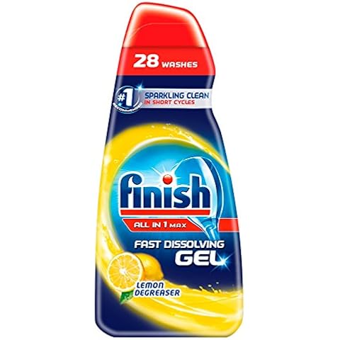 Finish Dishwasher Degreaser Gel with Lemon Cover