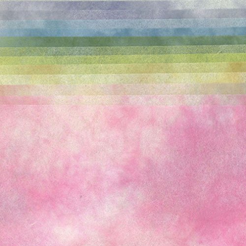 Dian blur tool japan import lot de 12 feuilles papier washi mat à déchirer - 3