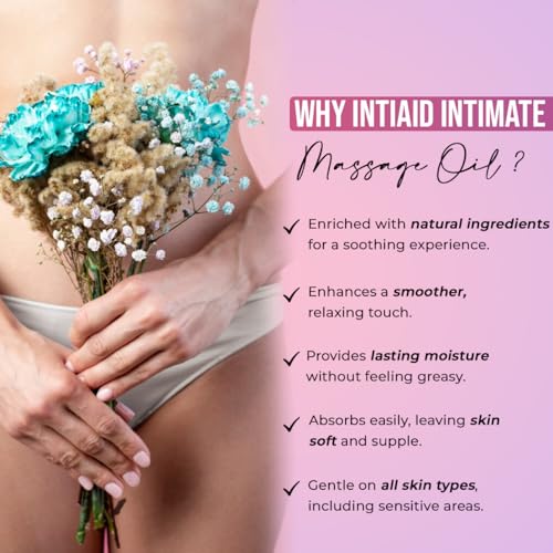 Image of Couple & Intimate Massage Oil Pack of 2 with Sensual Bliss of Lavender & Chamomile. Ideal for Couples Date Nights & Soothing Massage Experience. Non-Sticky Texture - 200ml Each