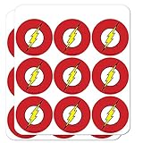 The Flash Lightning Bolt Logo Planner Calendar Scrapbooking Crafting Stickers
