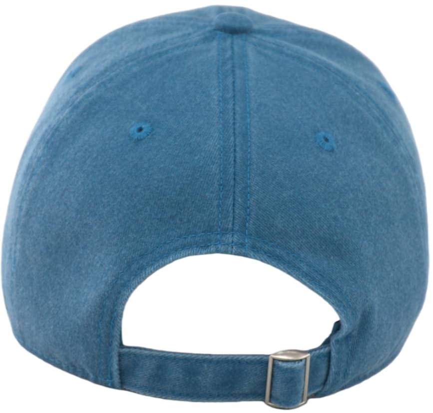 Image of Vintage Washed Cotton Baseball Caps Men Women Adjustable Unstructured Low Profile Dad Hat