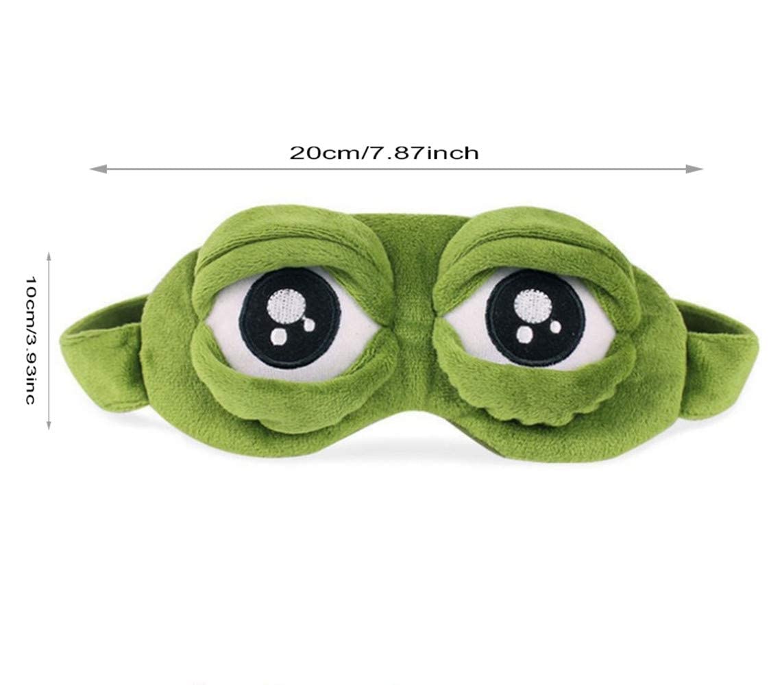 Slaap Oogmasker, Schattige Kat Dier Zachte Pluizige Pluche Slaapmasker Nieuwigheid Grappige Blinddoek Ademend Oogmasker Cartoon Oogmasker Geschikt Voor Kinderen Meisjes En